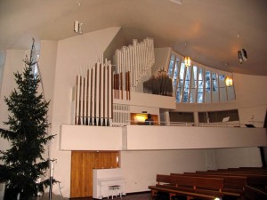 Церковь Трёх крестов. Интерьеры. Орган