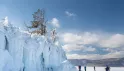 Выходные на льду Байкала