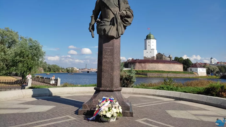 Яркий день в Выборге