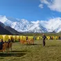 Юртовый глэмпинг в горах Памира