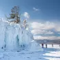 Выходные на льду Байкала