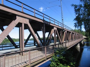 мост через Вуоксу